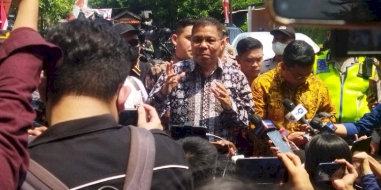 Kuasa hukum Brigadir J, Johnson Panjaitan di Jalan Saguling III, Jakarta Selatan.(RMOL.id)