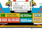 bjb Beri Kemudahan Nonton Konser Musik Digicash PlayList Live Festival 2.0
