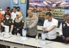 Polrestabes Palembang Bakar 12 Kg Ganja dan Blender 2 Kg Sabu