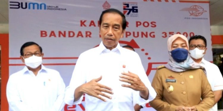 Presiden Joko Widodo di Lampung/ist
