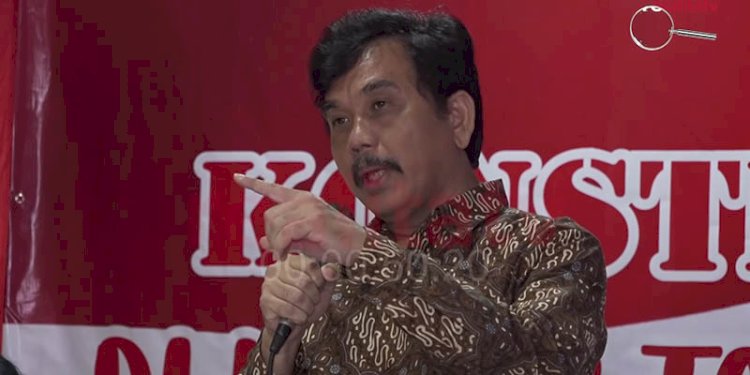 Direktur Eksekutif Lembaga Kajian Sabang Merauke Circle, Syahganda Nainggolan/tangkapan layar