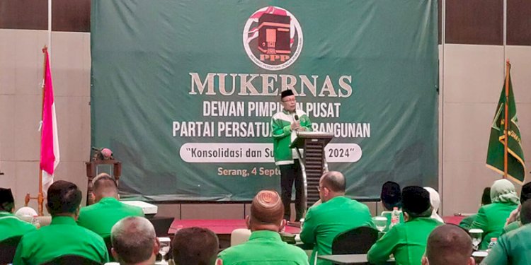 Musyawarah Kerja Nasional (Mukernas) Partai Persatuan Pembangunan (PPP) di Banten/Ist