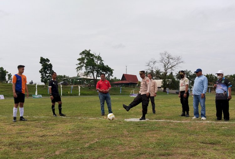 Pembukaan Kompetisi Sepakbola U-17 di Kabupaten PALI/ist