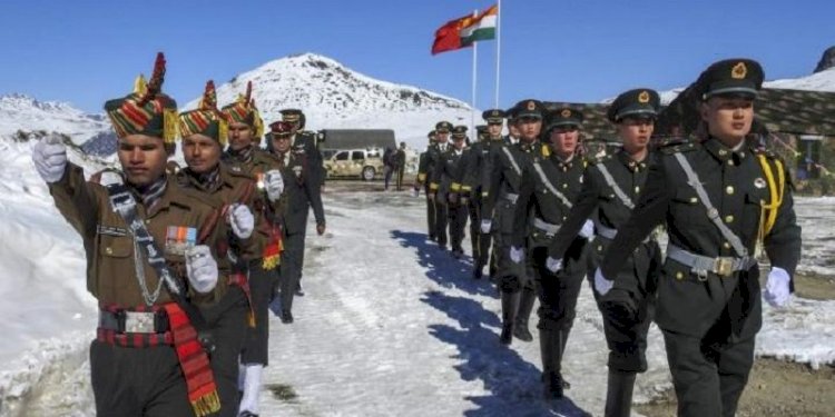  Pasukan India dan China di perbatasan/Net