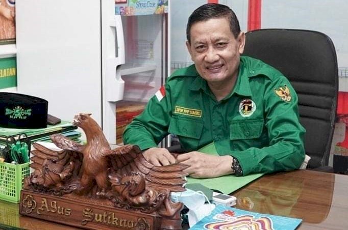Ketua DPW PPP Sumatera Selatan (Sumsel) Agus Sutikno (Dudy Oskandar/rmolsumsel.id)   