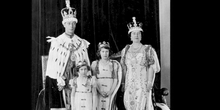 Foto keluarga Raja Albert Arthur George. (ist/Net) 