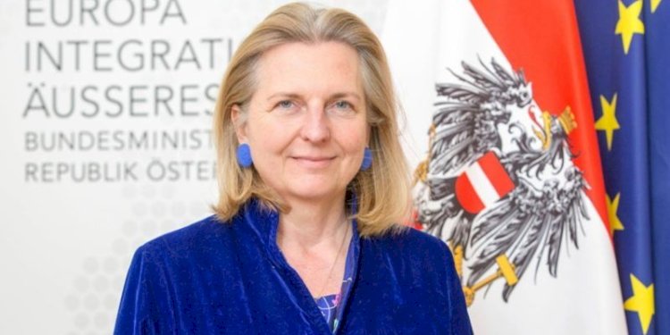 Mantan Menteri Luar Negeri Austria Karin Kneissl/Net