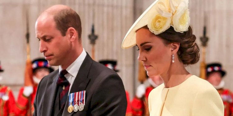 Pangeran William dan istrinya, Kate Middleton/Net