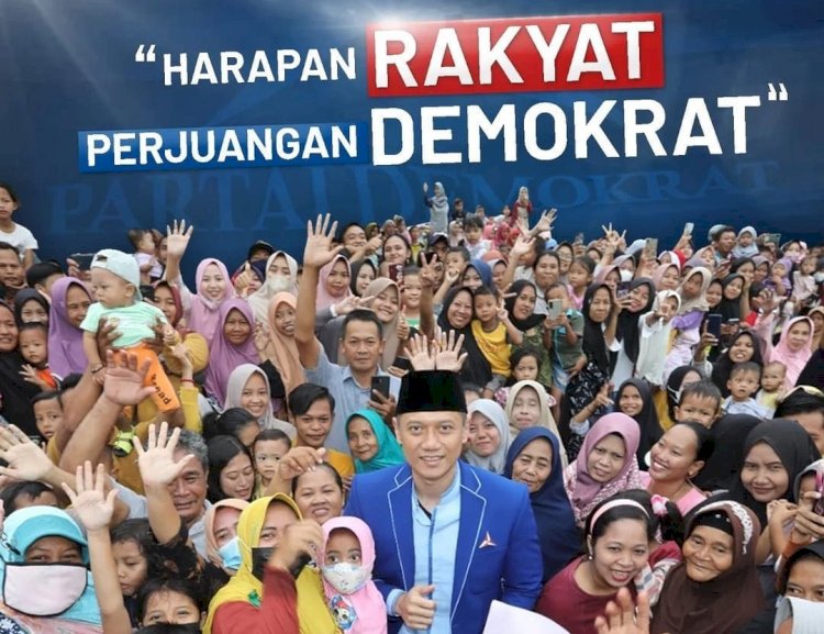 Ketua Umum Partai Demokrat Agus Harimurti Yudhoyono (AHY) didukung sebagai calon Presiden pada Pilpres 2024.
