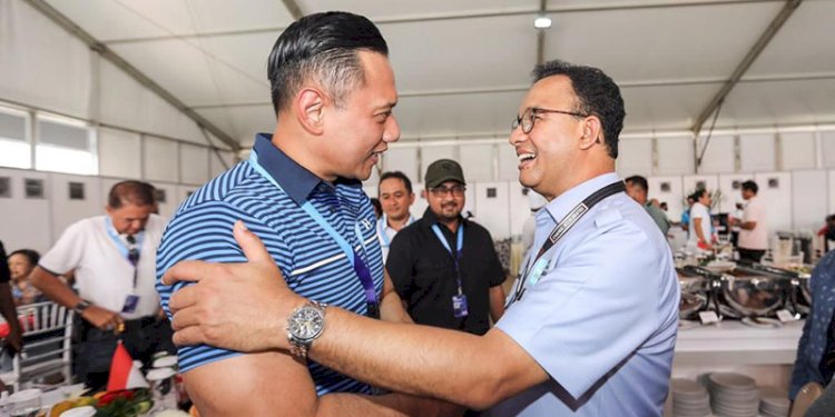 AHY diusulkan akar rumput Partai Demokrat untuk berpasangan dengan Anies Baswedan pada Pilpres 2024/Ist