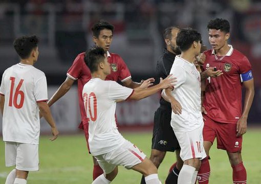 Timnas Indonesia vs Vietnam di babak kualifikasi Piala Asia U20/ist