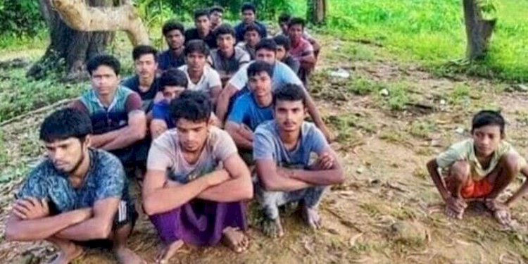 Puluhan orang Rohingya ditangkap setelah mencoba melarikan diri dari Negara Bagian Rakhine, Myanmar/Net