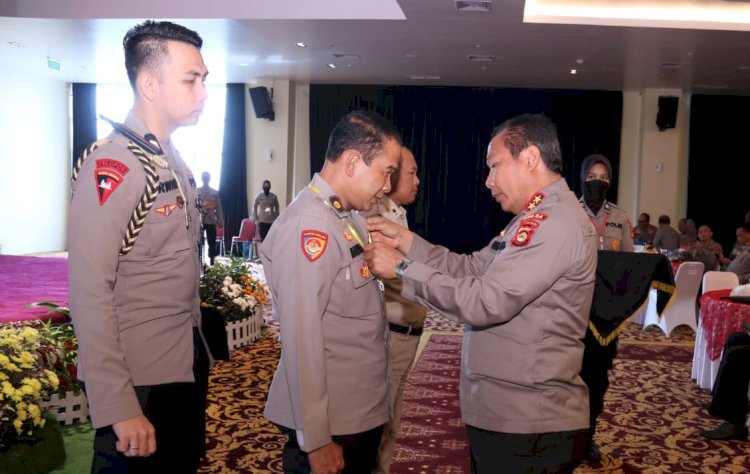 Kepolisian Daerah (Polda) Sumatera Selatan (Sumsel) berikan pelatihan keterampilan kepada personel dan PNS Polri jajaran Polda Sumsel, yang akan memasuki Masa Persiapan Pensiun (MPP).(ist/rmolsumsel.id)