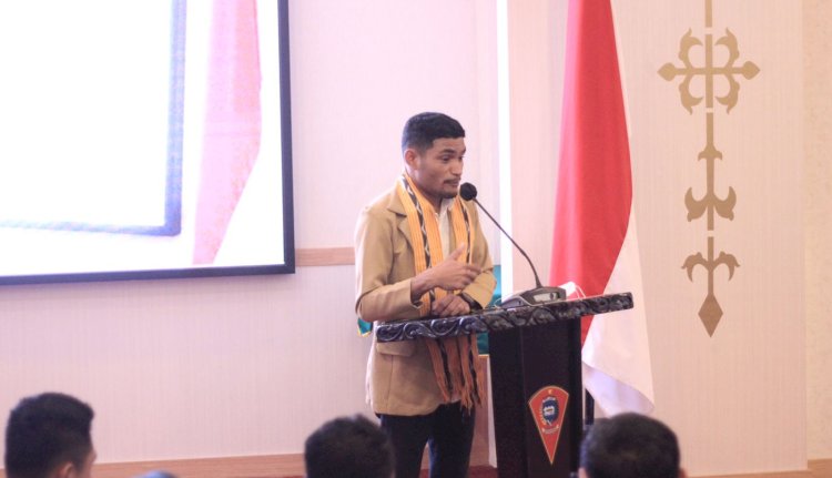 Ketua Umum Dewan Pengurus Nasional Persatuan Mahasiswa Hukum Indonesia (Permahi), Farah Fahmi Namakule/ist