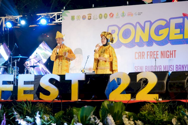 Pemkab Muna menggelar Festival Bongen rangkaian dari HUT ke-66 Muba/ist