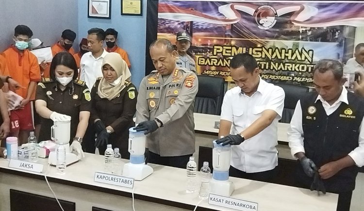Kapolrestabes Palembang Kombes Pol Mokhamad Ngajib/Foto: Amizon