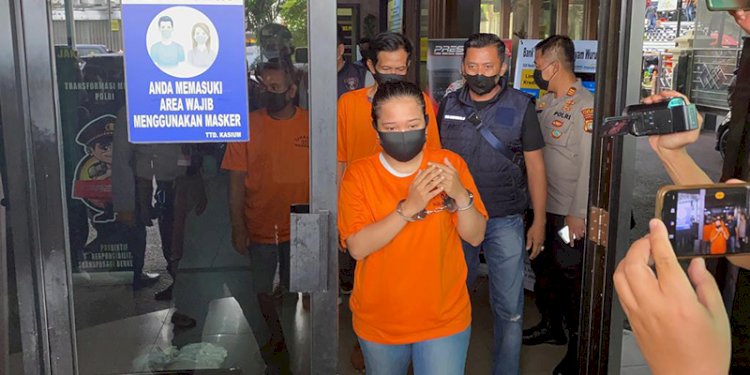 RDA mengenakan baju tahanan usai ditangkap karena melakukan pencurian kendaraan bermotor (curanmor)/RMOL
