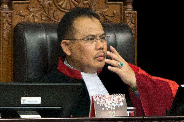 Hakim Konstitusi Aswanto/net