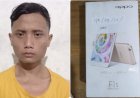Rizky Pelaku Bobol Rumah Kontrakan Dibekuk Polisi Lagi Duduk di Warkop
