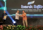 bank bjb Raih Penghargaan Best Digital Leadership in Local Owned Banking 2022