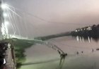Jembatan Gantung di Morbi India Runtuh, 90 Orang Dikabarkan Tewas