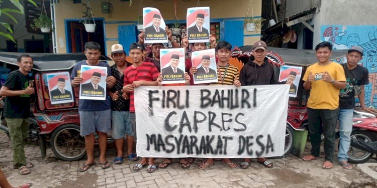Pengemudi becak motor (bentor) di Polewali Mandar dukung Firli Bahuri ikut Pilpres 2024/Ist