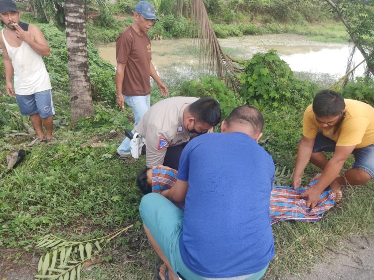  Birohim Alamin (29) pengemudi motor yang tewas di Muara Enim setelah menabrak pohon kelapa pada Kamis (7/10). (Noviansyah/ RmolSumsel.id)