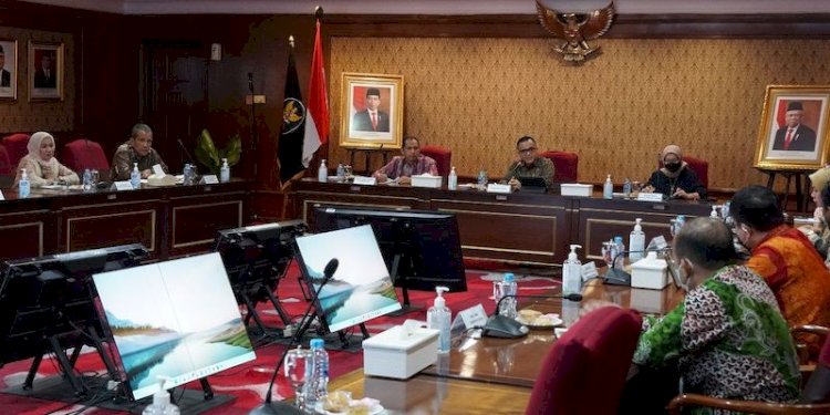 Wakil Ketua KPK, Nurul Ghufron pada kegiatan audiensi Stranas PK bersama Kementerian Pendayagunaan Aparatur Negara dan Reformasi Birokrasi (PAN-RB) di kantor Kementerian PAN-RB/Net