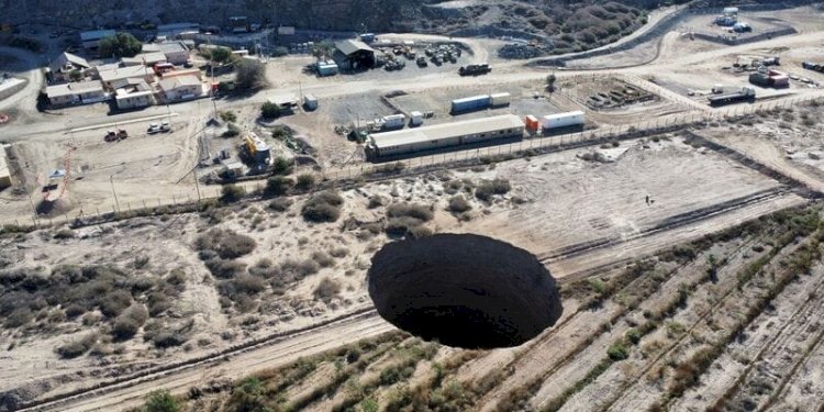 Lubang misterius raksasa yang ditemukan di Chile/Net