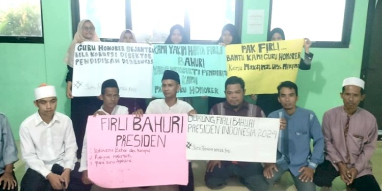 Forum Guru Honorer Madrasah (FGHM) Kabupaten Bogor mendukung Firli Bahuri jadi Capres 2024/Ist
