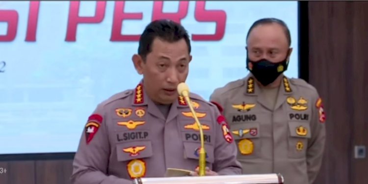Kapolri Jenderal Listyo Sigit Prabowo. (Istimewa/rmolsumsel.id)