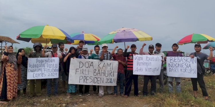 Paguyuban Pedagang Pantai Carita (Pancarita) dukung Firli Bahuri maju Pilpres 2024/Net