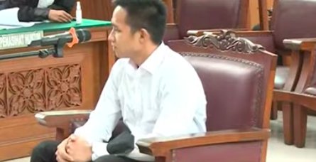 Terdakwa Richard Eliezer Pudihang Lumiu atau Brigadir. (repro)