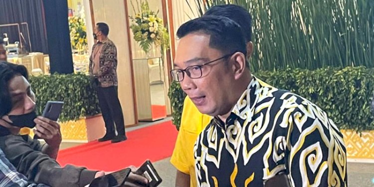 Gubernur Jawa Barat, Ridwan Kamil di HUT ke-58 Partai Golkar/RMOL