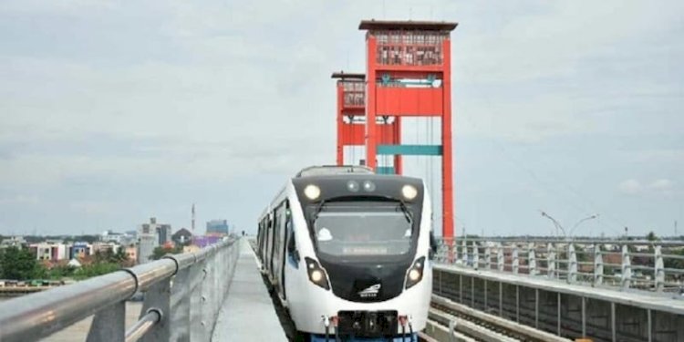 Lrt Palembang. (ist/net)