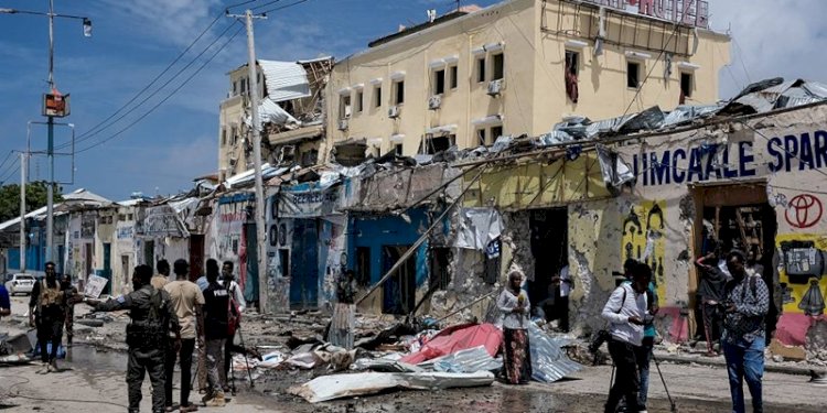 Hotel di Somalia hancur oleh bom jihadis/Net