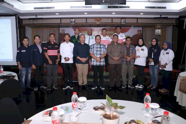Untuk mensukseskan Pemilihan Legislatif (Pileg) dan Pemilihan Presiden (Pilpres) 2024 di Sumatera Selatan (Sumsel), Polda Sumsel Gelar Focus Group Discussion (FGD) di Emilia Hotel Palembang, Kamis (27/10).(ist/rmolsumsel.id)