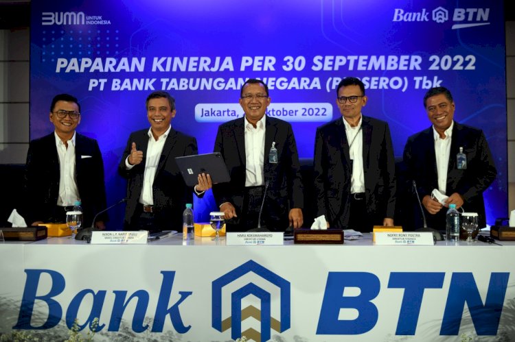 Paparan Kinerja per 30 September 2022 PT. Bank Tabungan Negara (Persero) Tbk./Ist.