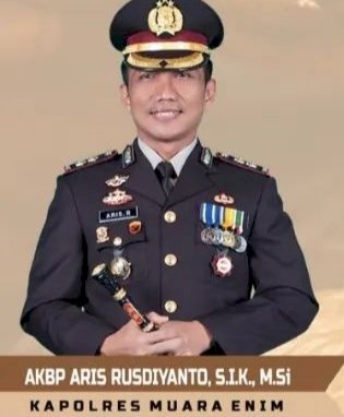 Kapolres Muara Enim AKBP Aris Rusdiyanto. (ist/net)