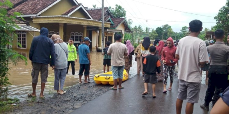 Banjir di Lampung Selatan/net