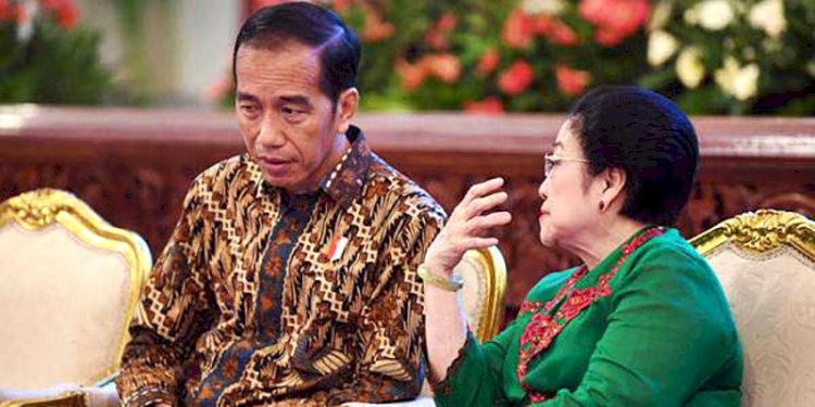 Presiden Joko Widodo dan Megawati Soekarnoputri/net