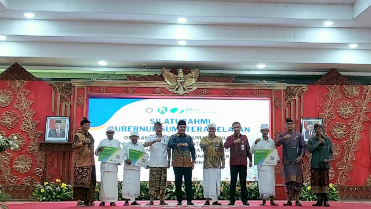 BPJS Ketenagakerjaan (BPJAMSOSTEK) Kantor Wilayah Sumbagsel  melakukan perjanjian kerjasama dengan Parsida Hindu Dharma Indonesia (PHDI) Kota Palembang/ist