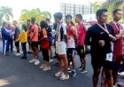 Haornas, Ratusan Runners Ikuti Lomba Lari Jelajah Alam Lima Kilometer