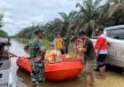 Warga Terdampak Banjir di Bayung Lencir Muba Mulai Terima Bantuan, Dapur Umum dan Posko Banjir Didirikan