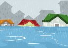 Banjir kembali Terjang Muba, Ratusan Rumah di Empat Desa Terendam