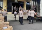 Polda Sumsel Salurkan Bantuan Untuk Korban Gempa di Cianjur 