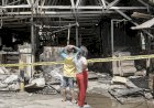 Alasan Pedagang Pasar Cinde Tetap Bertahan Meski Kiosnya Terbakar : Belum Ada Tindak Lanjut Dari Pemerintah
