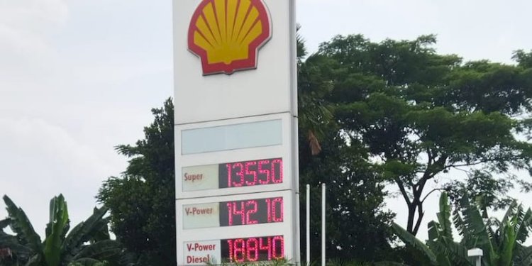 Daftar harga BBM di SPBU Shell/RMOL