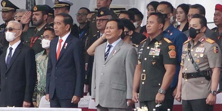 Presiden Joko Widodo dan Prabow Subianto/ist