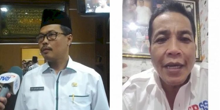 Dua pejabat Pemprov Sumsel yang baru-baru ini mendapat sorotan, Alfajri Zabidi dan Deliar Marzuki. (kolase/rmolsumsel)